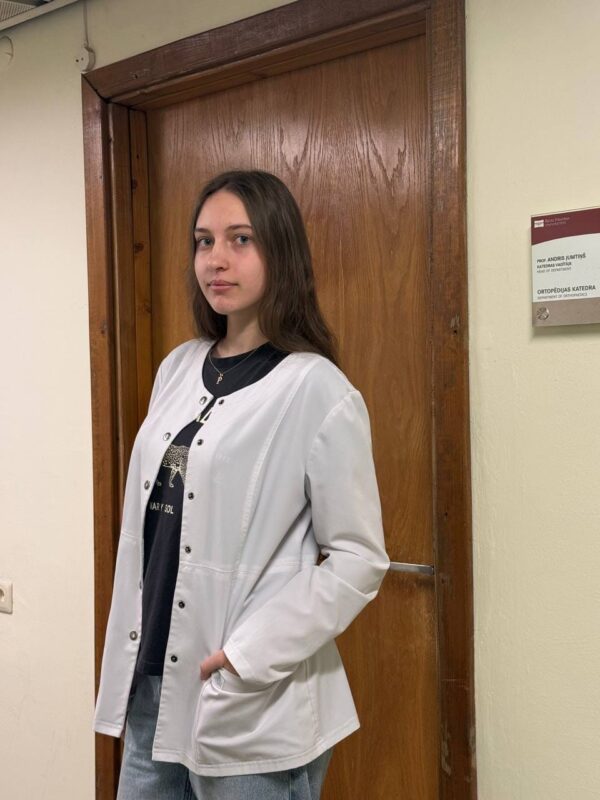 Polina Ševko – topošā mediķe
